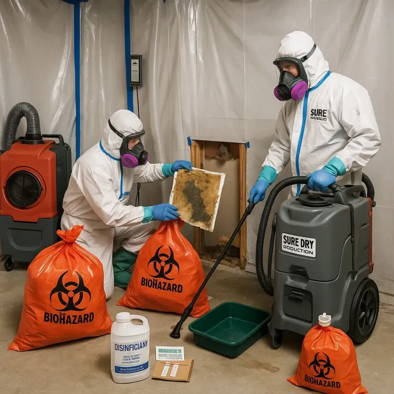 Contaminated Water Handling Protocols process in Wilder, KY