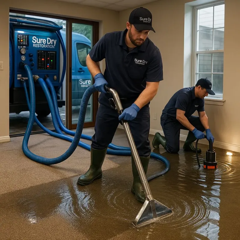 Water Extraction and Removal process in Wilder, KY